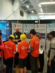 Omega Drilling's Scott Pretty educating the newest generation of miners in BC!